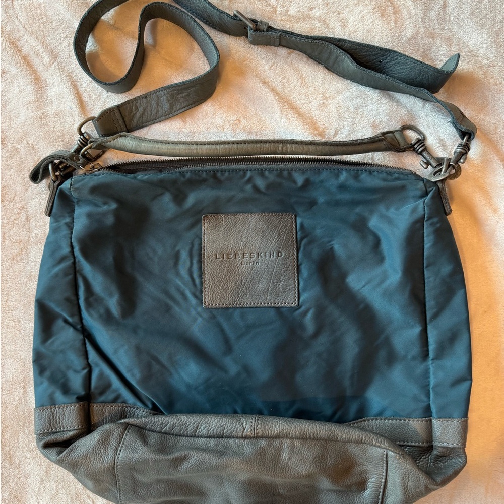 Liebeskind Blue & Grey Crossbody Bag